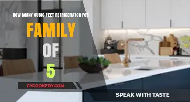 Choosing the Right Refrigerator Size for a Family of Five