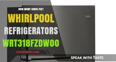 Whirlpool WRT318FZDW00 Refrigerator: Cubic Feet Capacity Explained