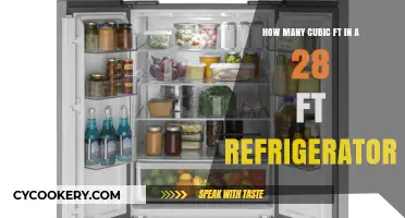 Understanding Refrigerator Capacity: Cubic Feet in a 28-Foot Fridge