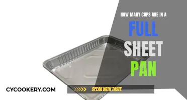 Sheet Pan to Cup: Easy Conversion
