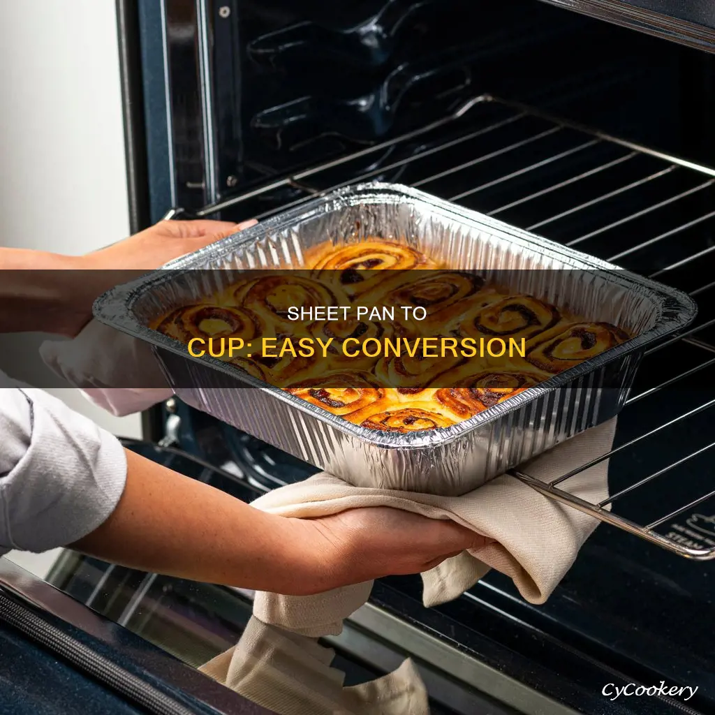 how many cups are in a full sheet pan