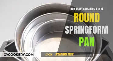 Springform Pans: How Many Cups in a 10-Inch Pan?