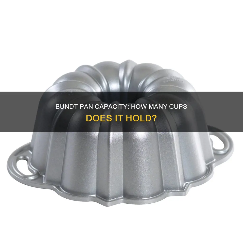 how many cups does a 10 inch bundt pan hold