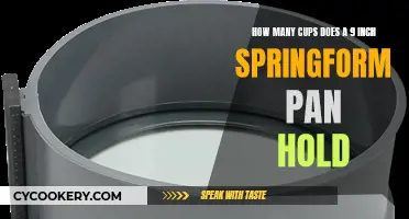 Springform Pans: How Many Cups in a 9-Inch?
