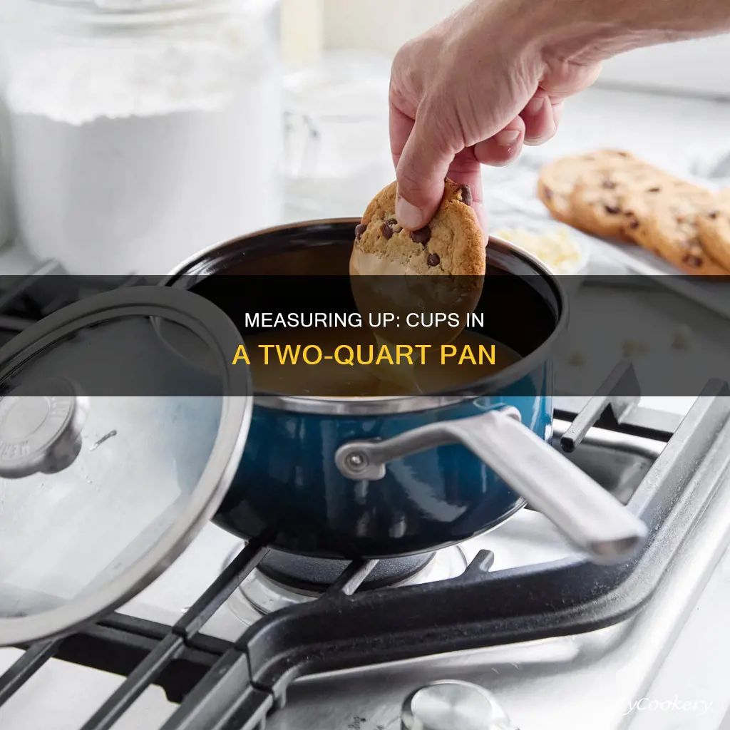 how many cups does a two quart pan hold