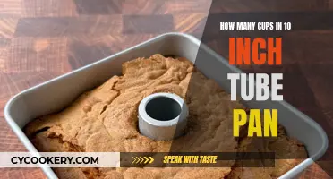 Tube Pan Conundrum: How Many Cups?