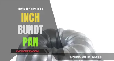 Bundt Pan Cup Conversions: 7-Inch Pan Size