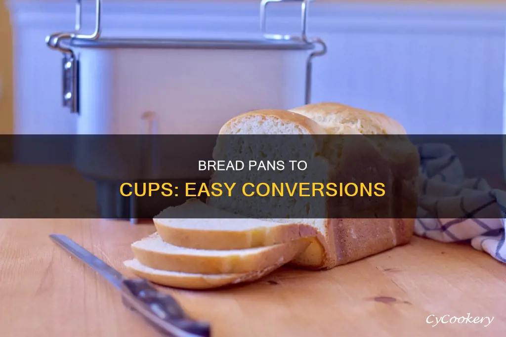 how many cups in a bread pan