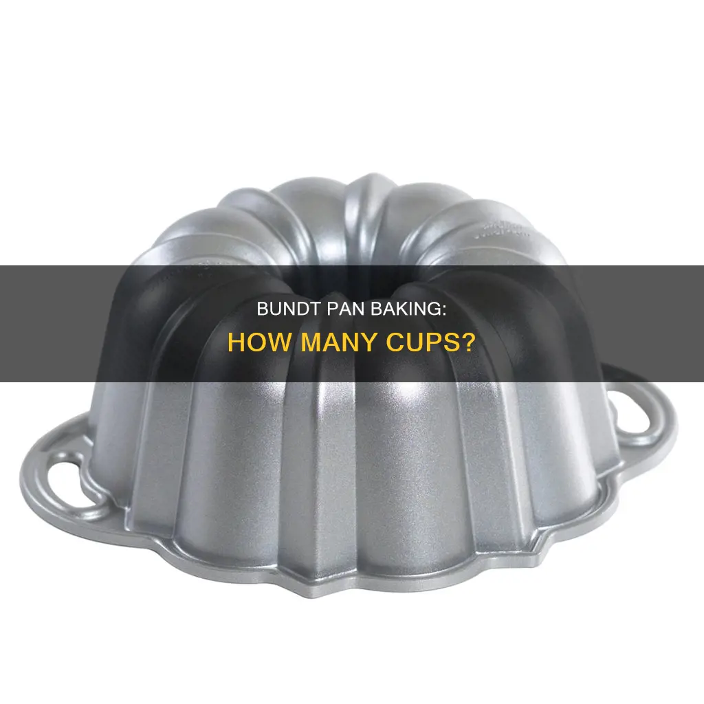 how many cups in heart bundt pan
