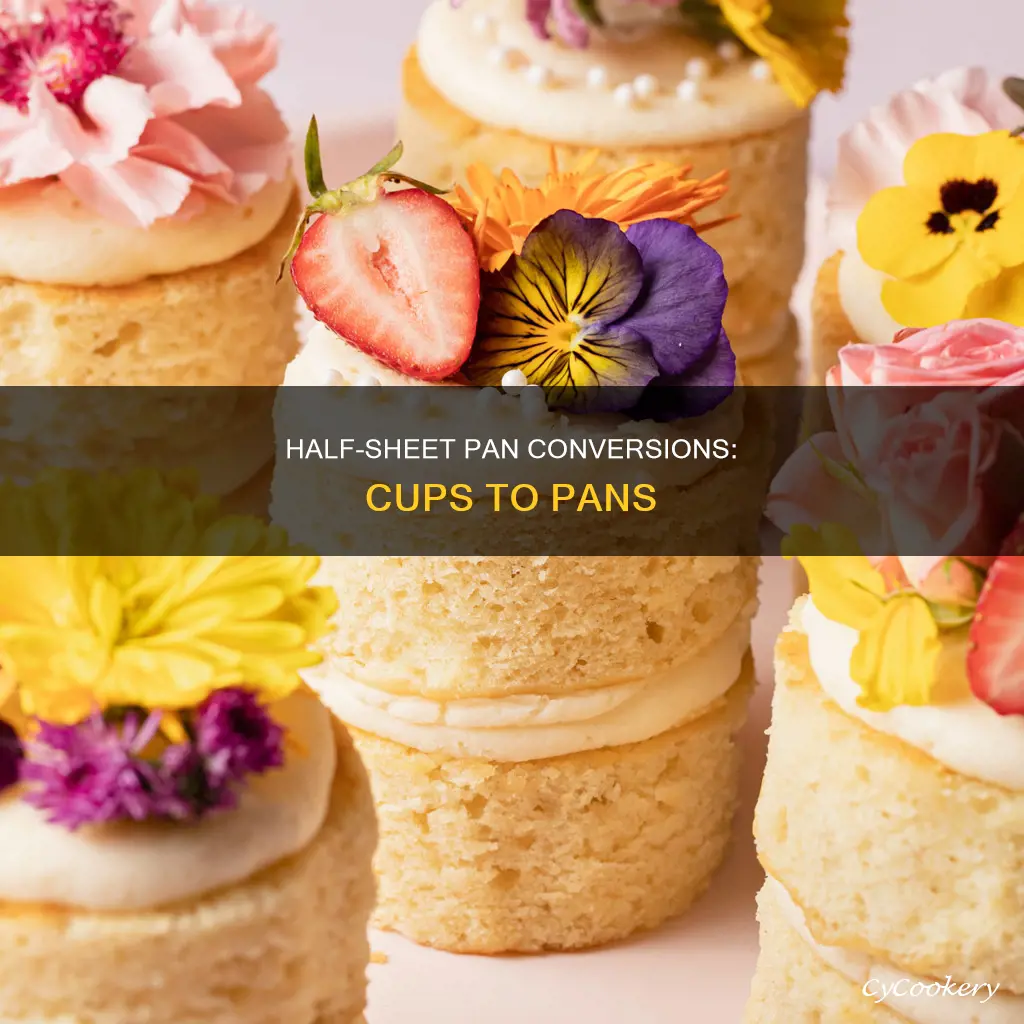 how many cups is half 13 9 pan