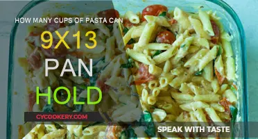 Pasta Portions: Filling a 9x13 Pan
