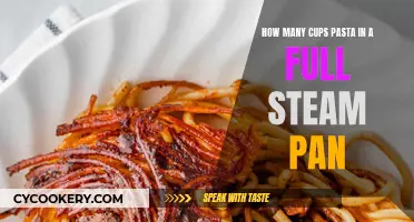 Steam Pan Pasta: How Many Cups Can It Hold?