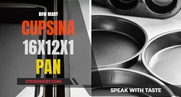 Baking a Treat: How Many Cups in a 16x12x1 Pan?
