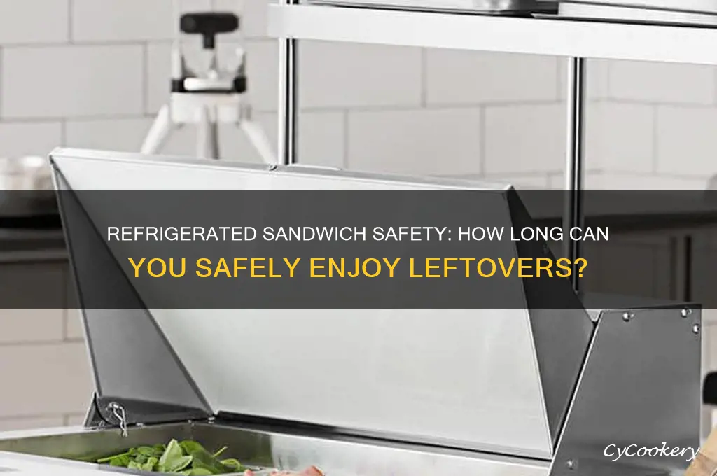 how many days after can you eat a refrigerated sandwich