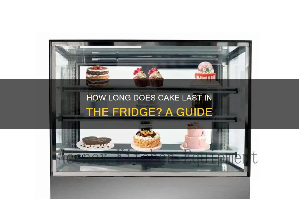how many days can a cakestay in refrigerator