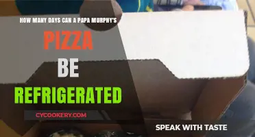 Refrigerating Papa Murphy's Pizza: Optimal Storage Time and Tips