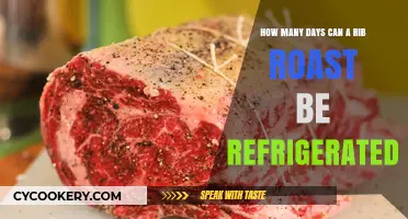 Refrigerating Rib Roast: Optimal Storage Time and Safety Tips