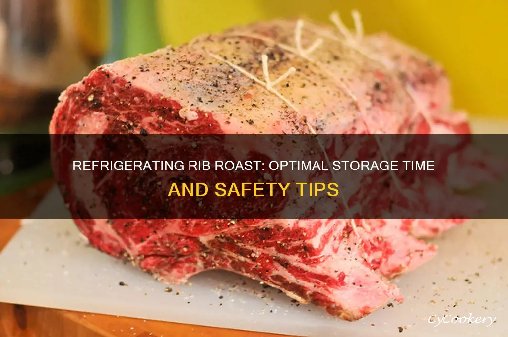how many days can a rib roast be refrigerated