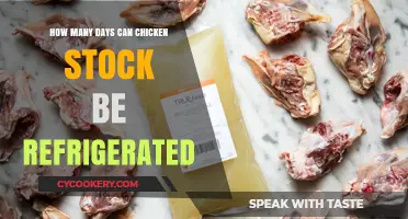Refrigerating Chicken Stock: Safe Storage Duration and Tips