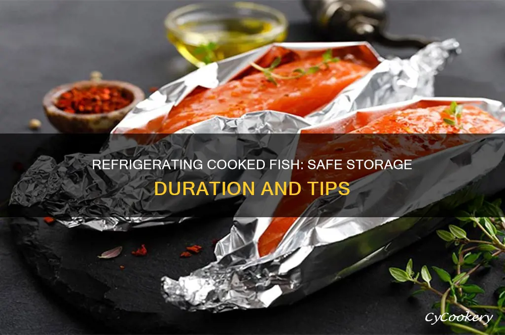 how many days can cooked fish be refrigerated