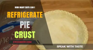 Refrigerating Pie Crust: Optimal Storage Time and Tips for Freshness