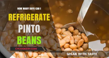 Refrigerating Pinto Beans: Optimal Storage Time and Safety Tips