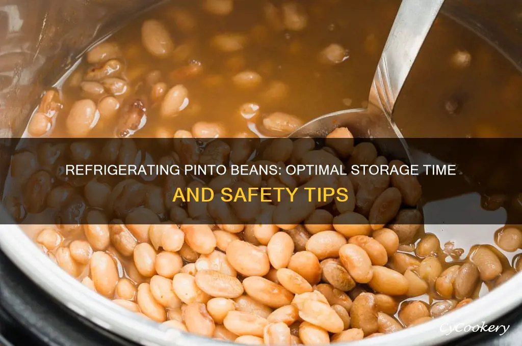 how many days can i refrigerate pinto beans