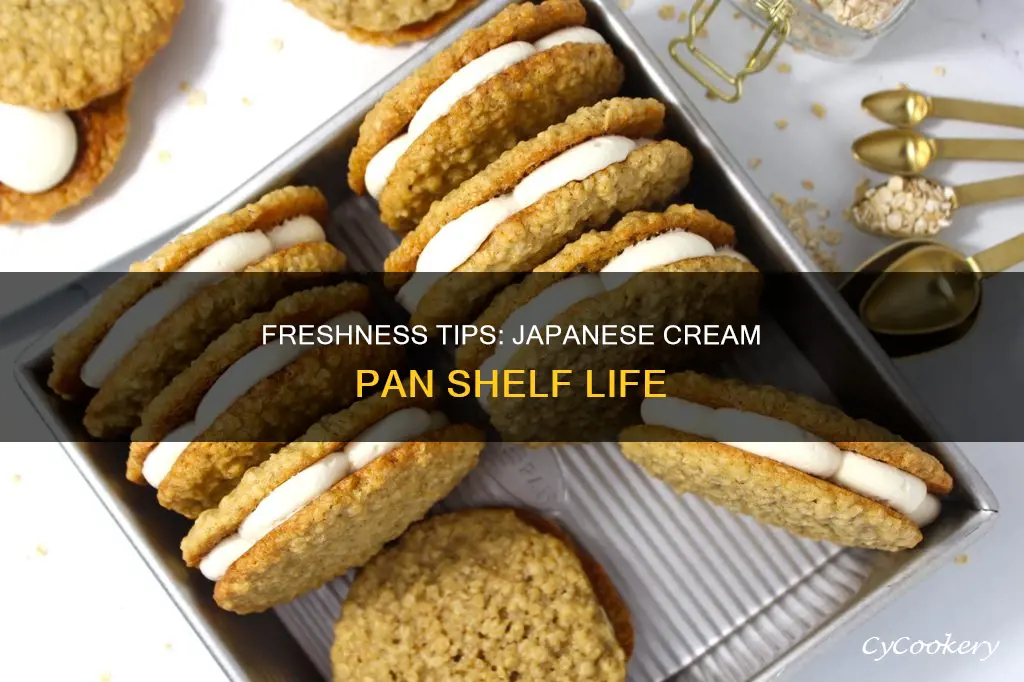 how many days can japanese cream pan sit out