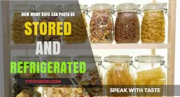 Refrigerated Pasta Storage: How Long Does It Stay Fresh?