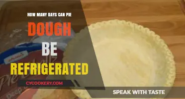 Refrigerating Pie Dough: How Long Can It Stay Fresh?