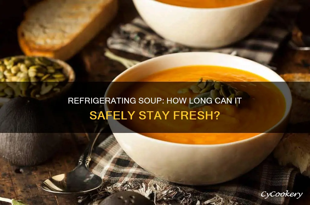 how many days can soup be refrigerated