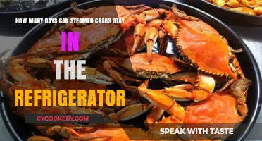 Refrigerating Steamed Crabs: How Long Do They Stay Fresh?