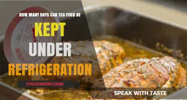 TCS Food Refrigeration: Optimal Storage Duration for Freshness and Safety