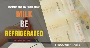 Refrigerated Thawed Breast Milk: Safe Storage Duration Explained