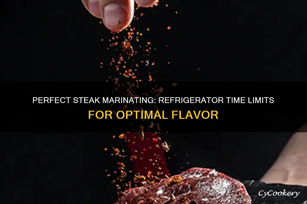 how many days can you marinate steak in the refrigerator