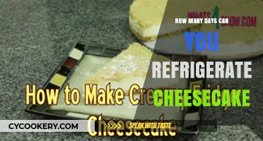 Refrigerating Cheesecake: How Long Can You Safely Store It?