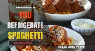 Refrigerating Spaghetti: How Long Does It Stay Fresh and Safe?