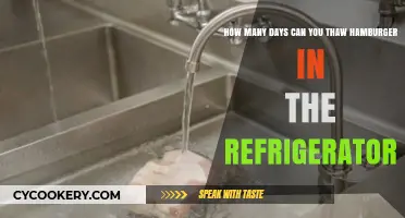 Thawing Hamburger Safely: How Long Can It Stay in the Fridge?