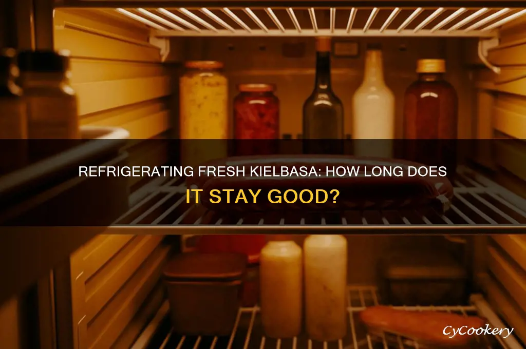 how many days canfresh kielbasa be refrigerated b4