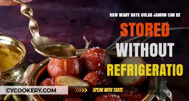 Gulab Jamun Storage Tips: How Long Without Refrigeration?
