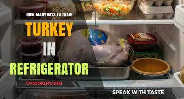 Safely Thawing Your Turkey: A Refrigerator Timeline Guide