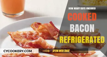 Refrigerated Uncured Cooked Bacon: How Long Does It Last?