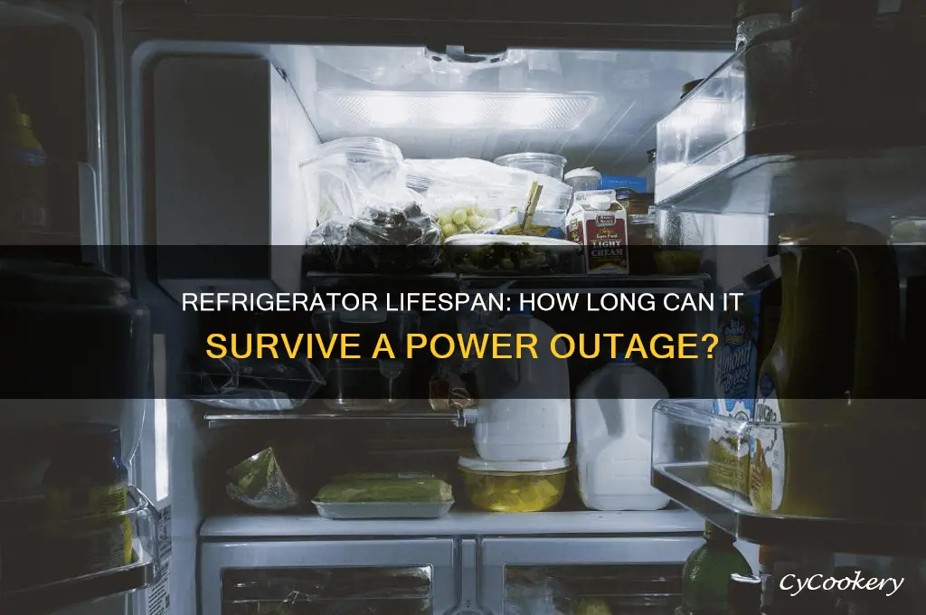 how many days without electricity before refrigerator is ruined