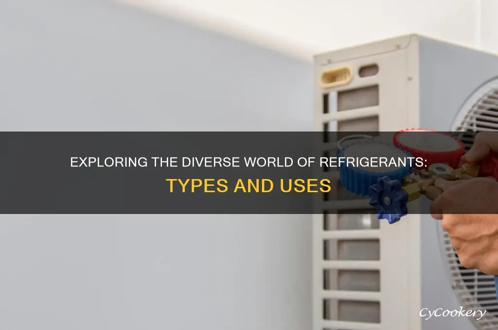 how many different types of refrigerants are there