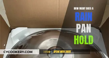 Rain Pan Capacity: How Much Water Can It Hold?