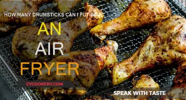 Air Fryer Drumsticks: How Many Will Fit?