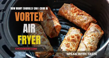 Vortex Air Fryer: Egg Rolls, Perfectly Cooked!