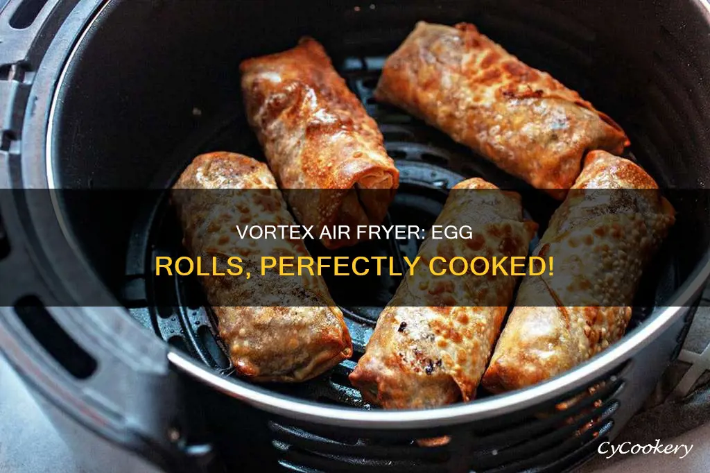 how many eggrolls can i cook in vortex air fryer