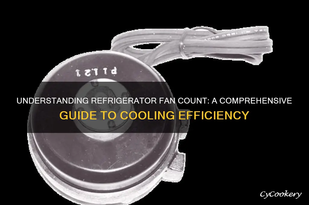 how many fans are in a refrigerator