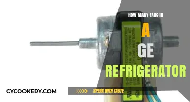 How Many Fans Does a GE Refrigerator Typically Have?